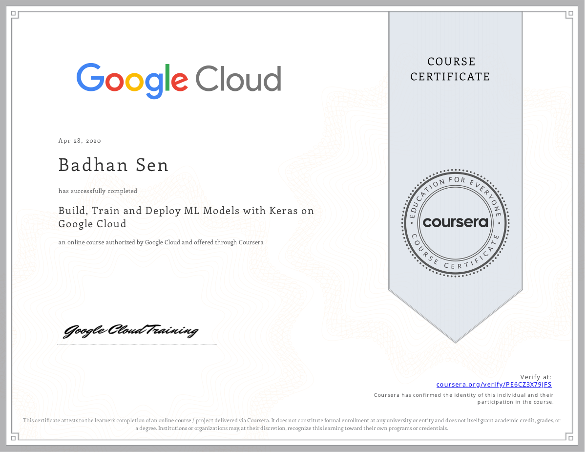Build, Train and Deploy ML Models with Keras